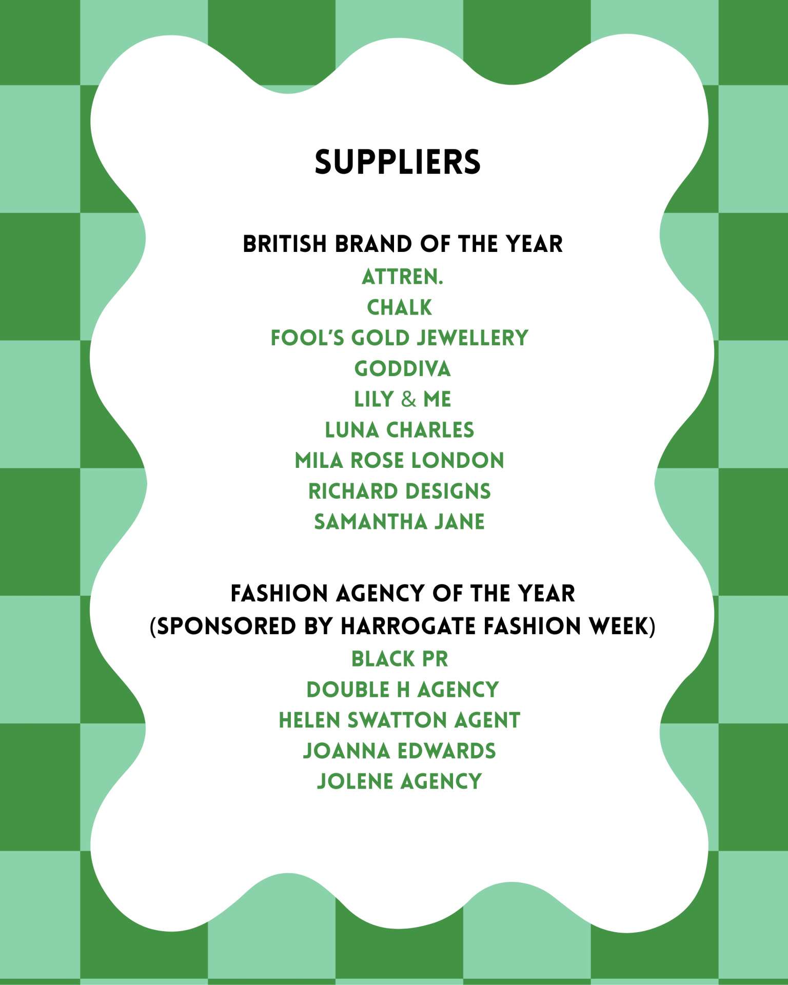 Double H Agency nomination Boutique awards 2025